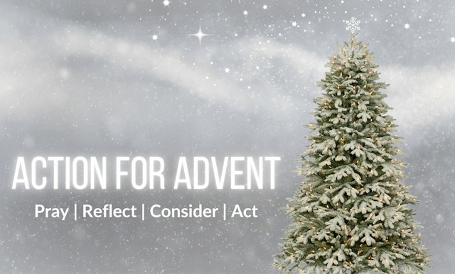 Pray reflect consider act