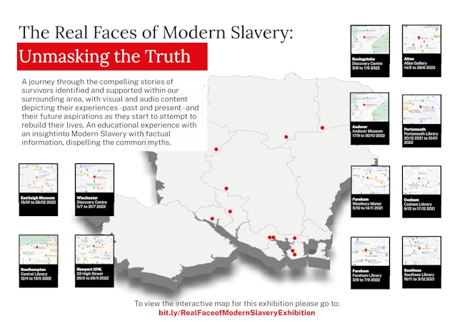 Modern Slavery Exhibition Map 01