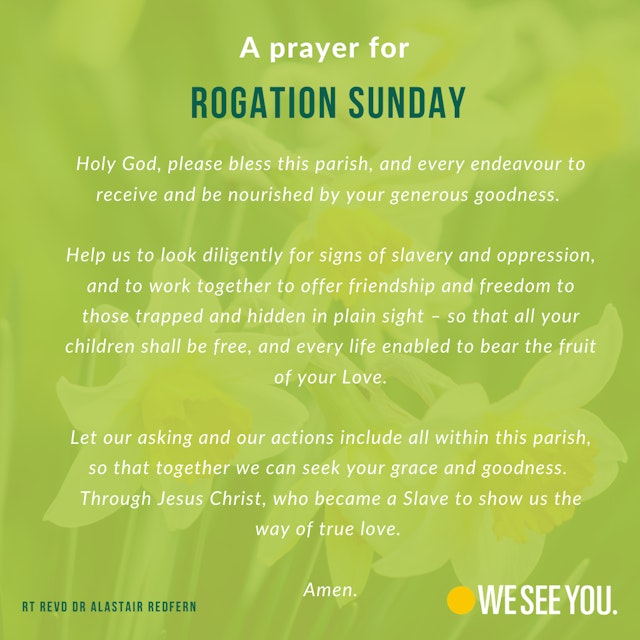 Rogation sunday prayer