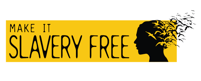 Make it Slavery Free yellow