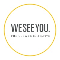 Clewercirclewhiteoutline yellow